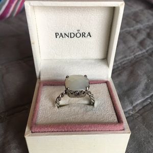 Pandora Mother of Pearl Ring